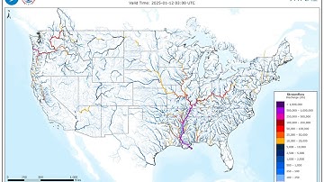 National Water Model Streamflow Analysis - January 2025