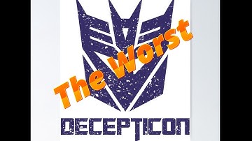 Top 10 Worst Decepticon G1 Transformers Toys
