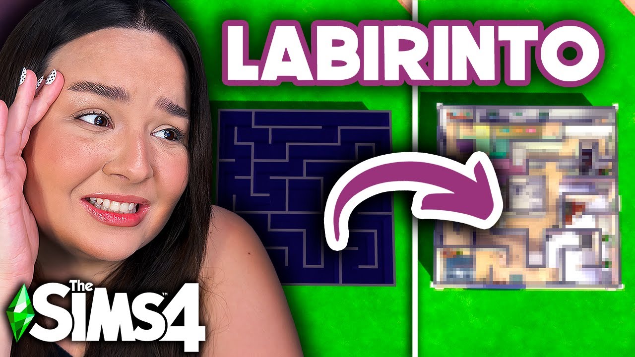 Dá pra construir uma *CASA LABIRINTO* no The Sims 4?