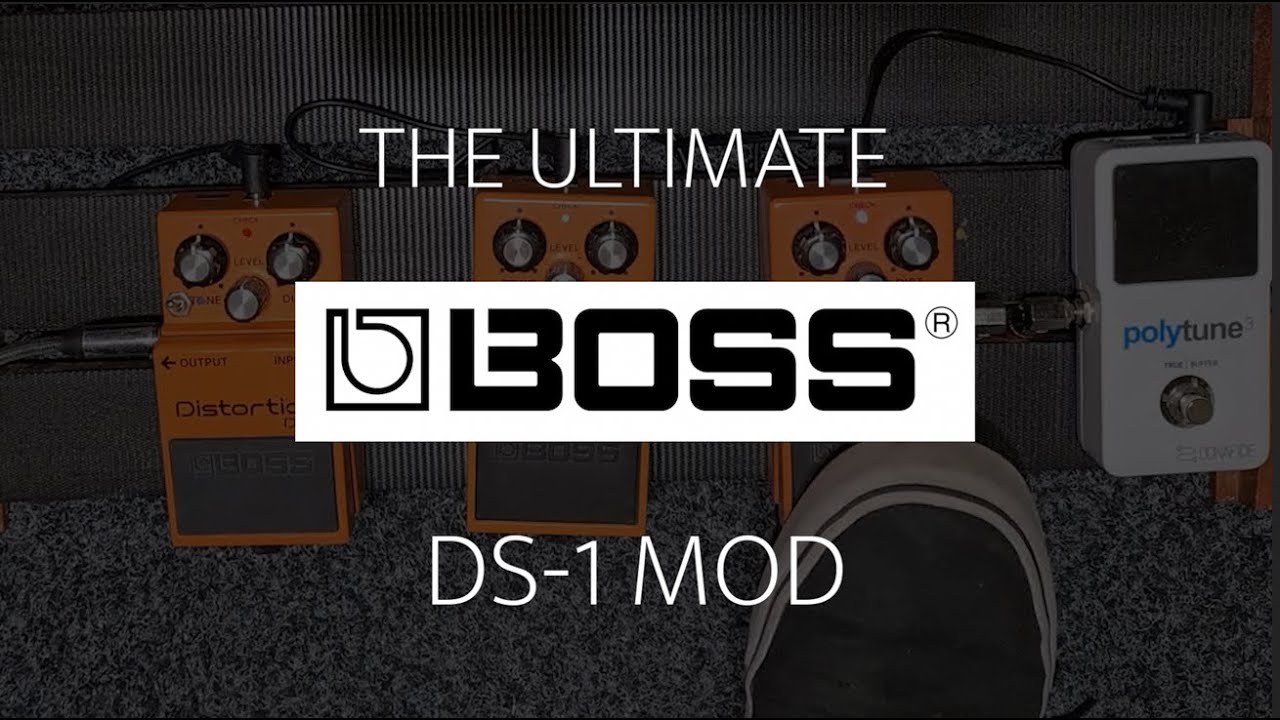 Boss DS Mod Shootout   Keeley Ultra vs All Seeing Eye vs Stock