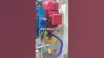 Terrazzo tile slabs edge chamfering machine to process the finished tiles