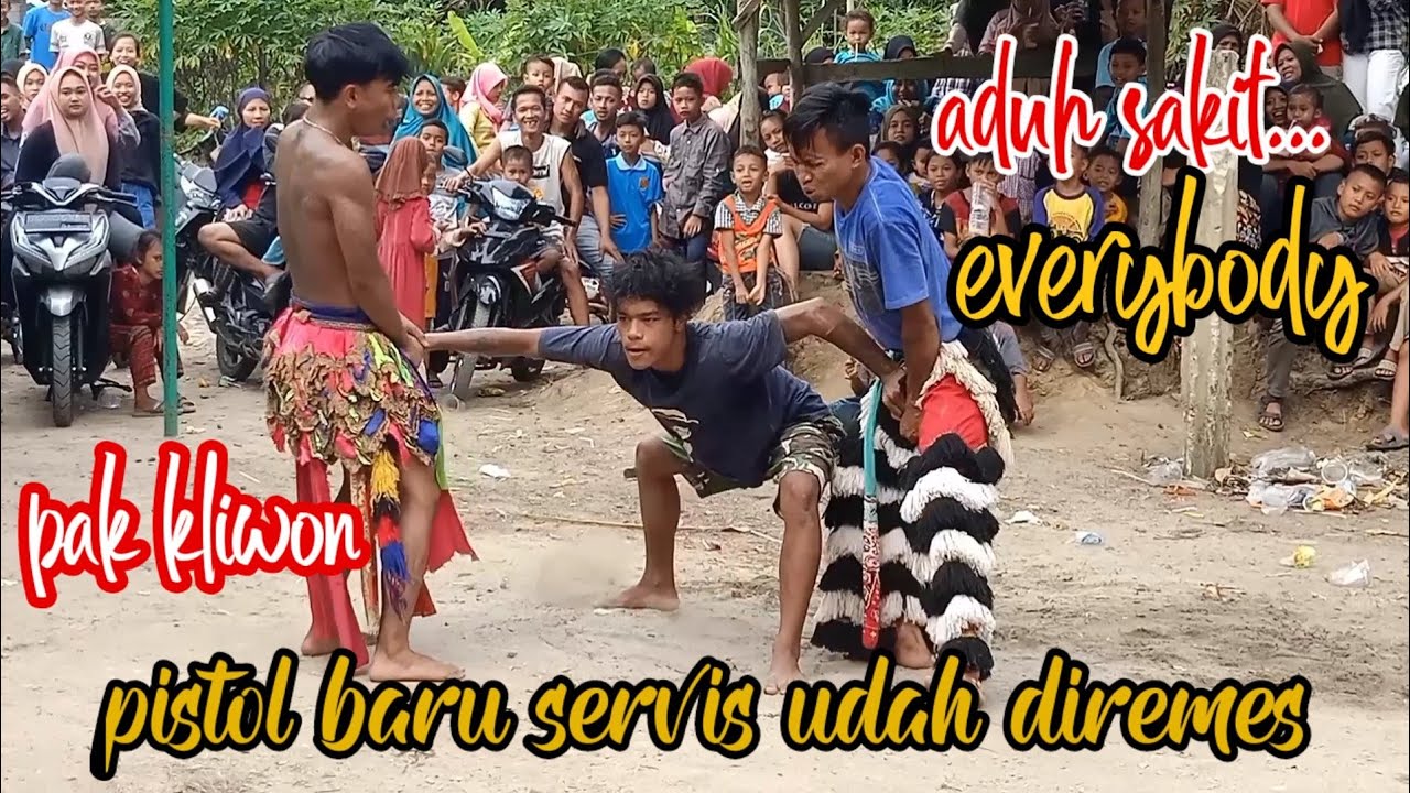 dua gagang pistol ketangkep PAK KLIWON GAK BISA NEMBAK || monyetan PUTRA KEMBAR