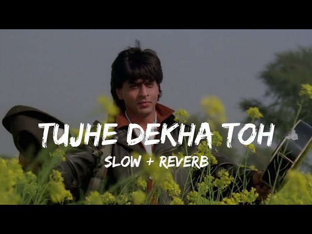 Tujhe Dekha Toh Ye Jana Sanam (slow+reverb) | Lata Mangeshkar | class=