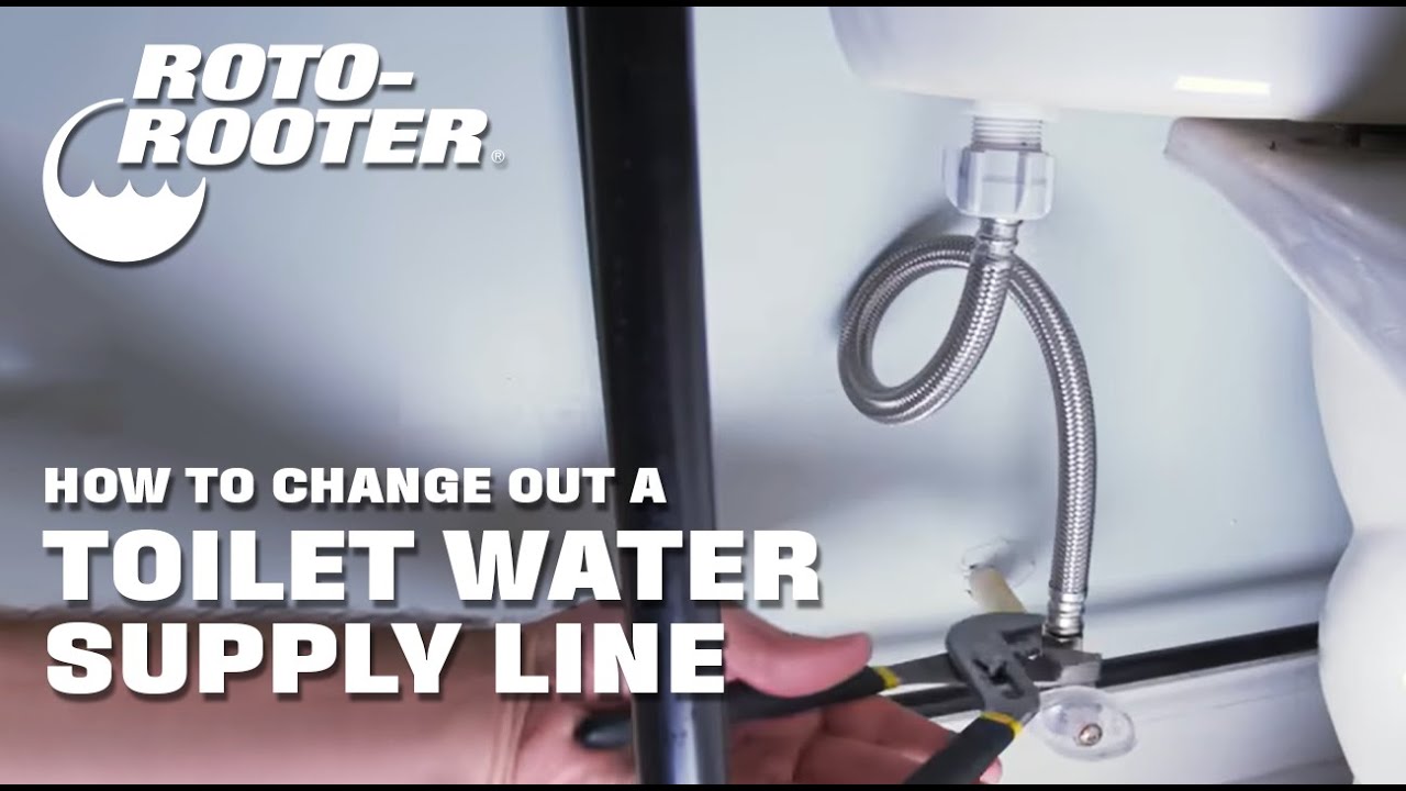 How to Change a Toilet's Water Supply Line | Roto-Rooter Plumbing Tips