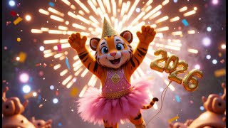 🎉 Happy New Year 2026 Countdown 🎊 Kids Song With Dance Moves 🕐 Learn to Count! 🎵