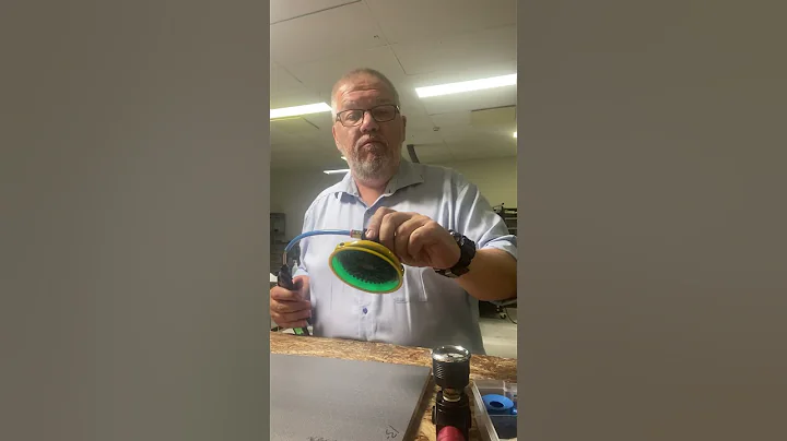 Test 1 af runde Piab sugekopper på profilplader