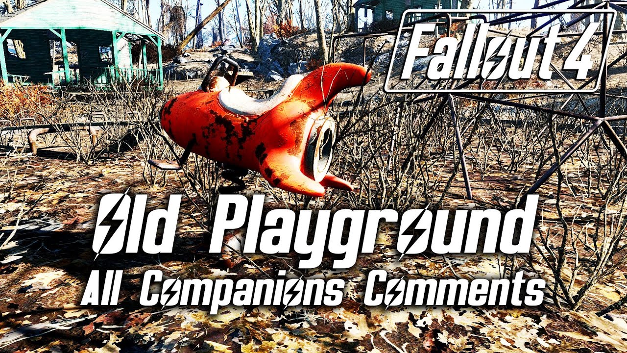 Fallout 4 - Old Playground - All Companions Comments