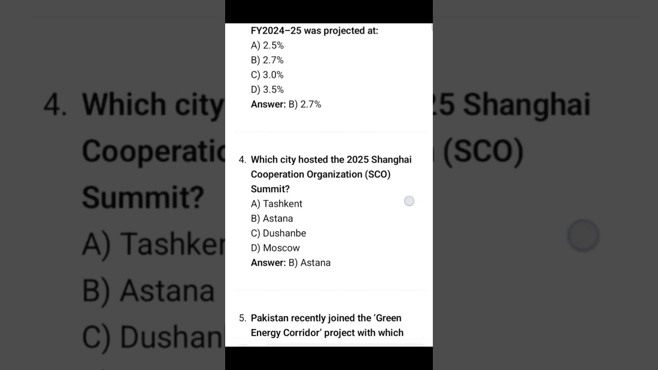 Most repeated 2025 current affairs Mcqs 