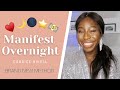 HOW TO MANIFEST OVERNIGHT | FAST | IN A TIME CRUNCH | SCRIPTING! ♥️🌙🌑⭐️💵| 5 6 30 Method