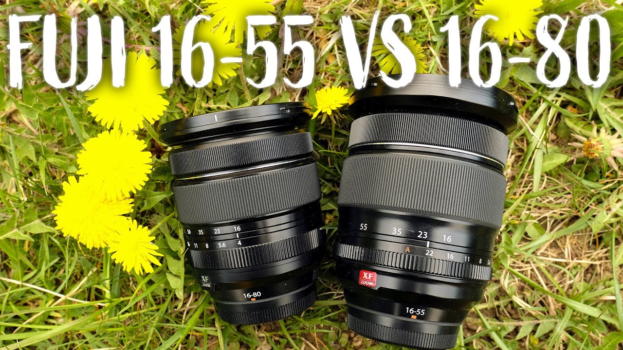 Fujifilm Xf 16 55mm F2 8 Vs Fujifilm Xf 16 80mm F4 Review What S Fujifilm S Best Lens Youtube