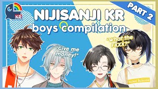 (ENG SUB) NIJISANJI KR Boys Compilation (Part 2)