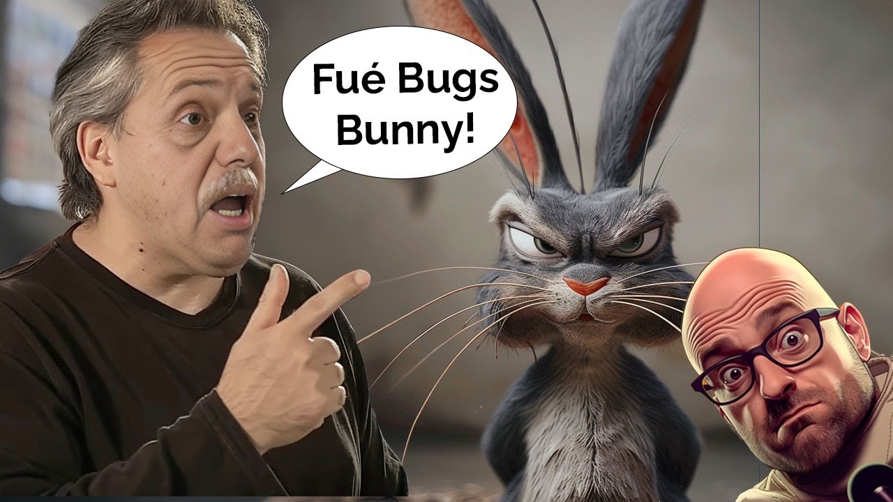 CUANDO ALBERTO BARDEABA A BUGS BUNNY | PELACLIPS - YouTube