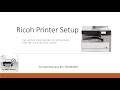 How to connect Ricoh printer to wireless network | Fix Ricoh Spooler Error | Install Ricoh Printer