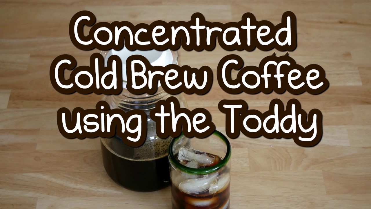 Concentrated Cold Brew Coffee | Toddy Cold Brew System ☕ | all day i eat like a shark