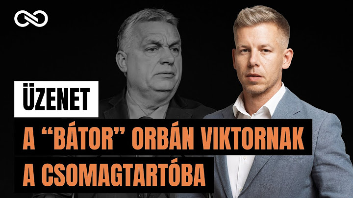 Üzenet a “bátor” Orbán Viktornak a csomagtartóba