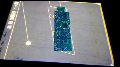 Projection-Mapping Interactive BOM onto PCBA