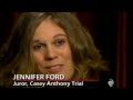 JUROR NUMBER 3 JENNIFER FORD IN  CASEY ANTHONY TRIAL SPEAKS TO THE MEDIA