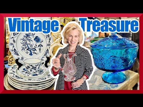 Cherry Street Antiques: Mid-Century dream, Chinoiserie + Waterford finds!