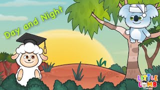 Day and Night | Learning Times of the Day Lesson | Kids Songs | Playful Cartoons | Fun | Sing