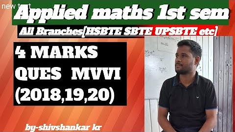 haryana polytechnic 1st semester 4marks mvvi questions by shivshankar kumar