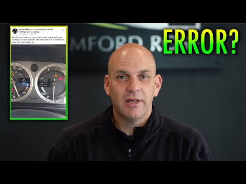 Emissions error, crying wolf? Aston Martin emissions error help - Forum chat #48