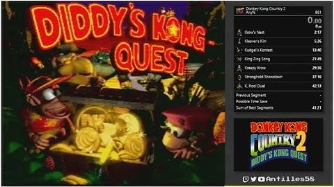 Donkey Kong Country 2 Speed Run Tutorial