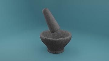 Blender Tutorial | Mortar and Pestle