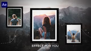 Parallax Frame Slideshow In After Effects | After Effects Tutorial | Effect For You