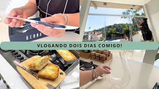 LAVEI OS VIDROS | COMPRAS NA SHOPEE E CAMICADO | PÃO RECHEADO NÃO DEU CERTO 😔