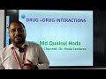 PHARMACODYNAMICS- DRUG DRUG INTERACTIONS