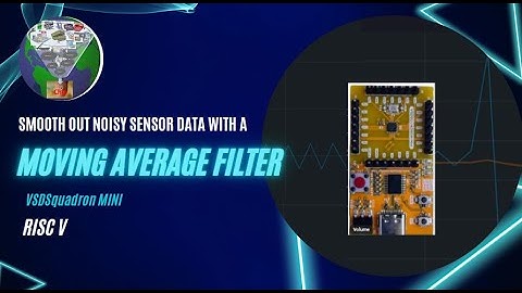 Smooth Out Noisy Sensor Data with a Moving Average Filter