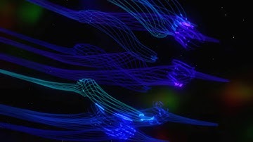 Animation Nodes Test_Splines + Instances + Wiggle