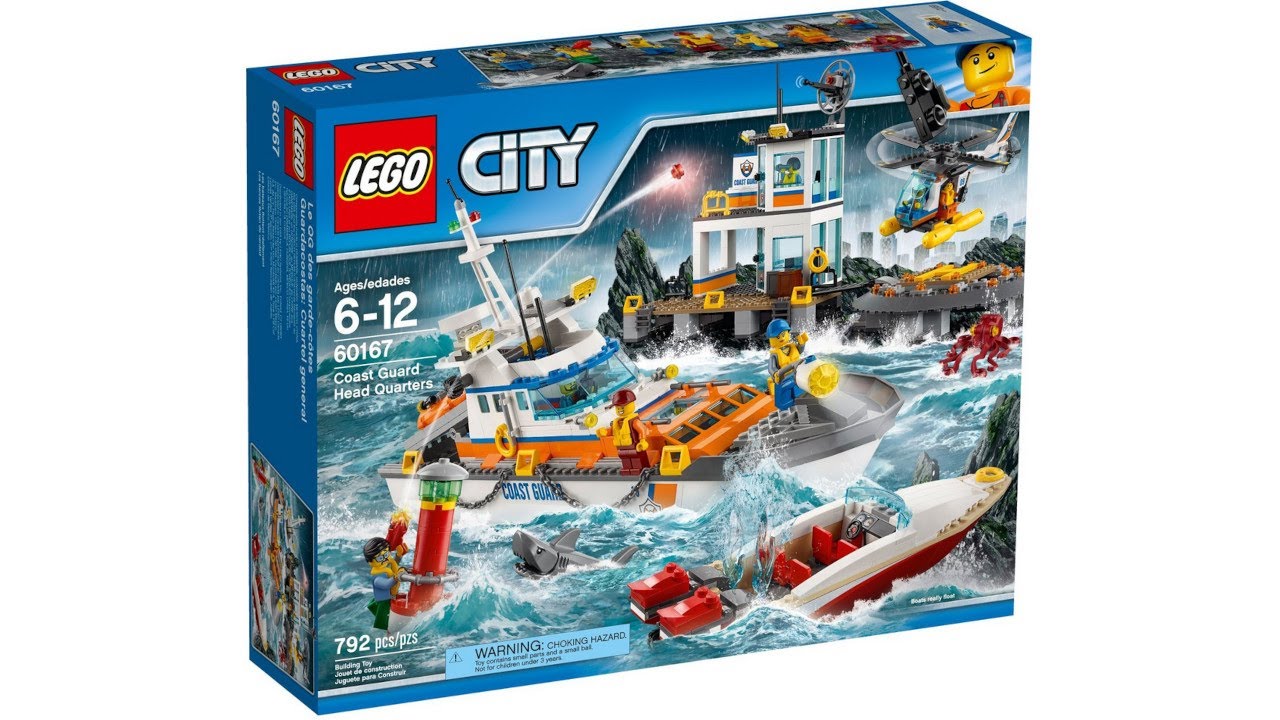 LEGO 60167 Instructions | City | Coast Guard Headquarters | Coast