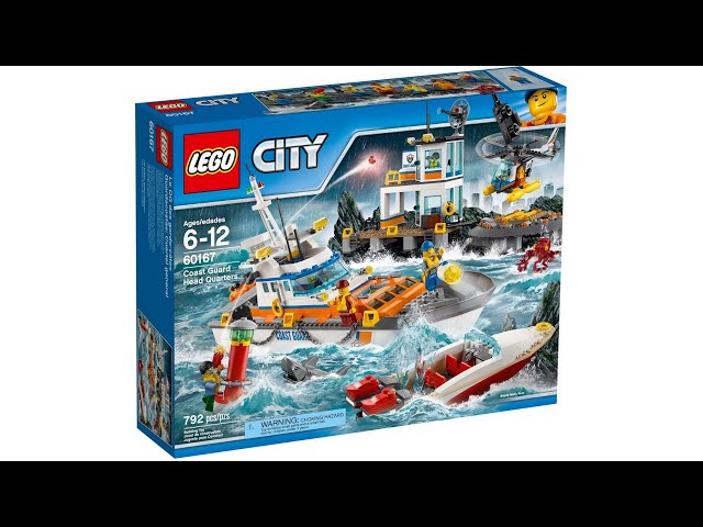 LEGO 60167 Instructions | City | Coast Guard Headquarters | Coast