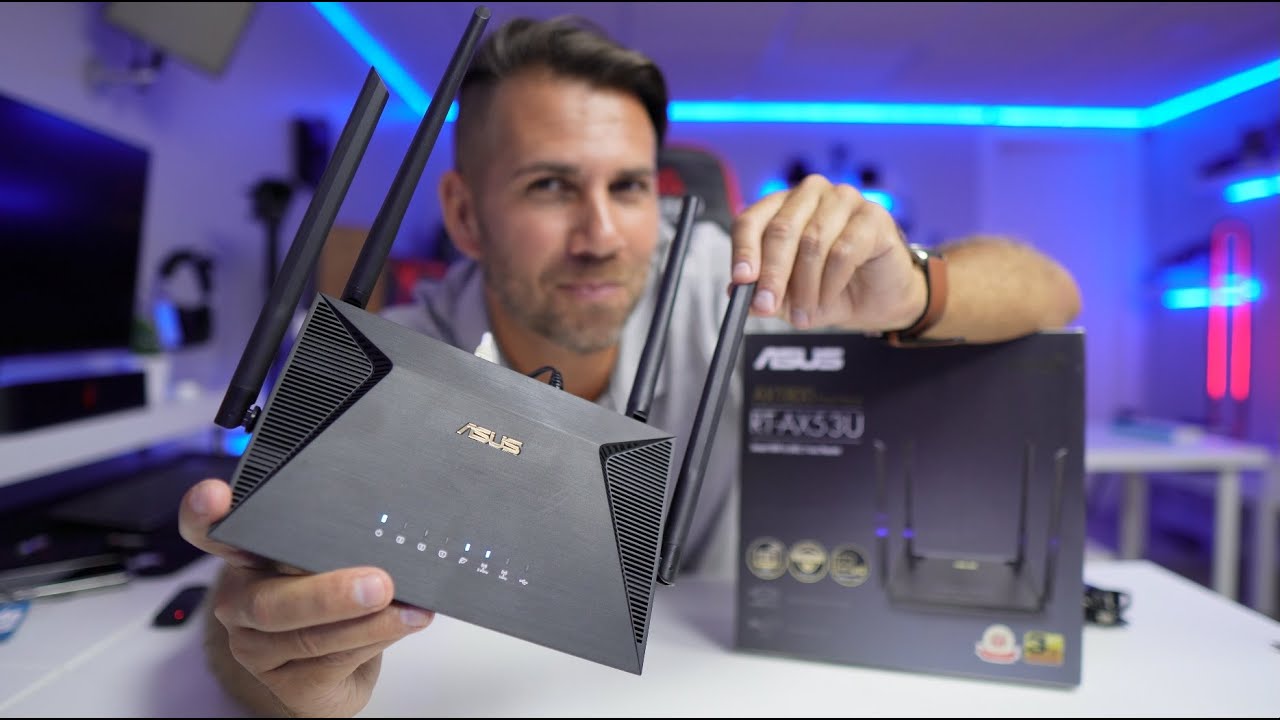 Asus Router AX53U Wifi 6 // Speed, Distances & More - YouTube