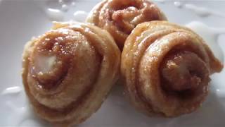 How to: make Cinnamon Rolls with Pizza Dough!!