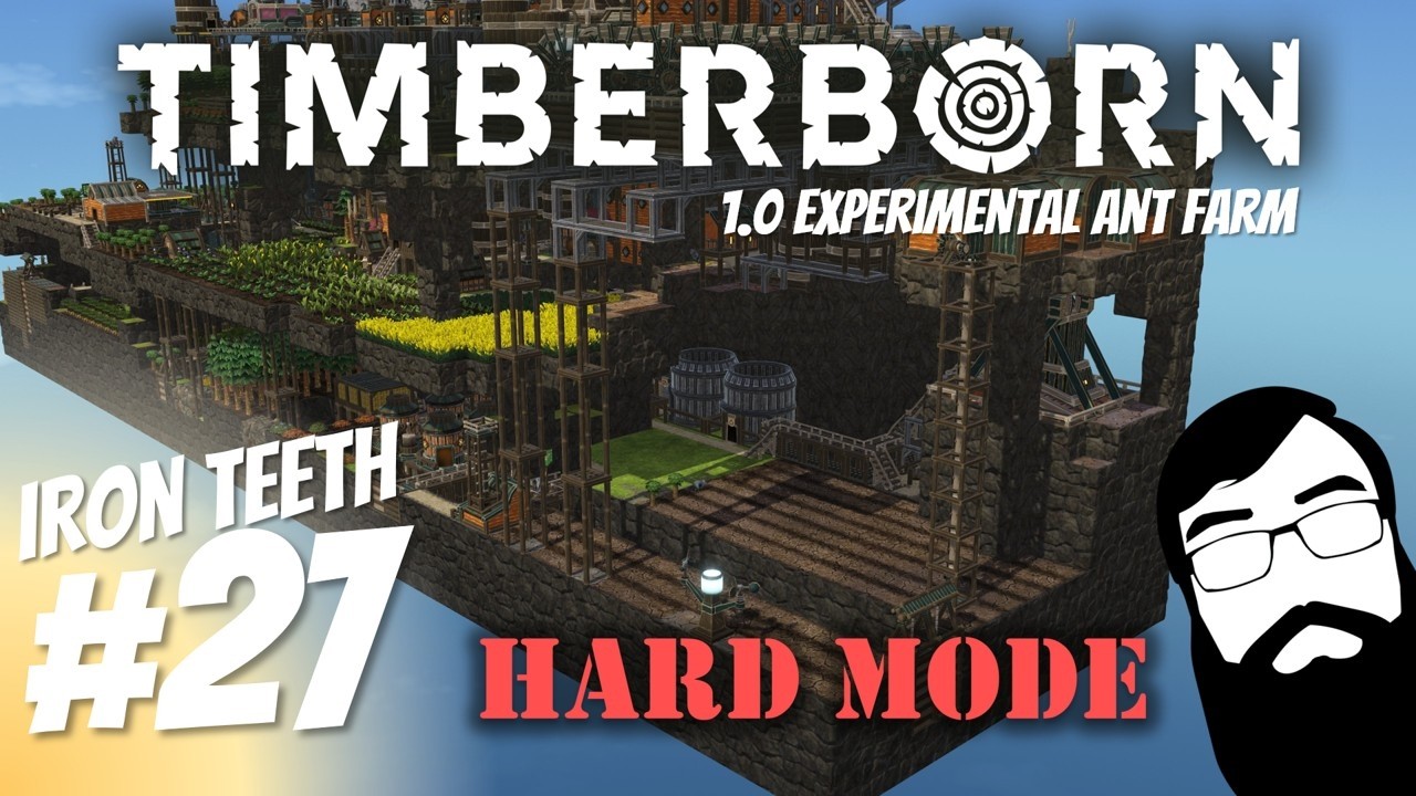 Cleaning up the bottom level and more! Timberborn 1.0 Experimental* Iron Teeth Episode 27