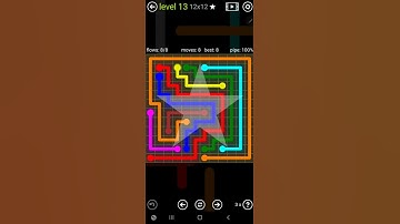 How To Solve Flow Free Extreme Pack Level 13 12x12 Hardest Board Walk Through Solution Walkthrough