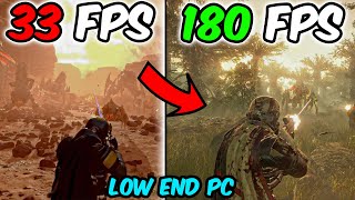 how to fix fps drops & stuttering in helldivers 2 | helldivers 2 fps boost for pc/laptop!