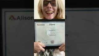 Alison online courses,I passed !!!