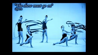 #94- "The show must go on" [WITH LYRICS] Music For Rhythmic Gymnastics (Groups)