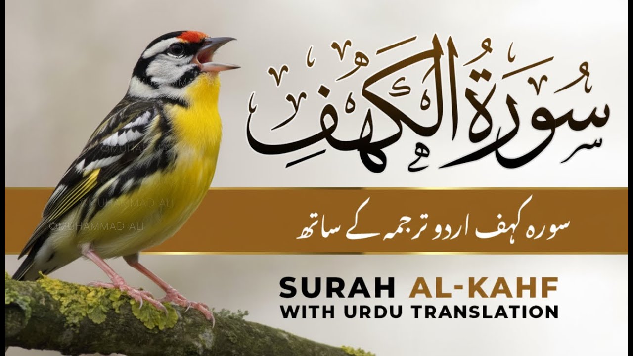 Surah Kahf Full | Heart Touching Quran Tilawat with Urdu & Hindi Translation | SurahKahf Recitation