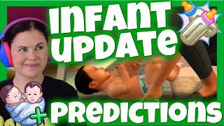 THE INFANT UPDATE HAS ME STRESSED! | Sims 4 Infant Update Predictions | Chani_ZA