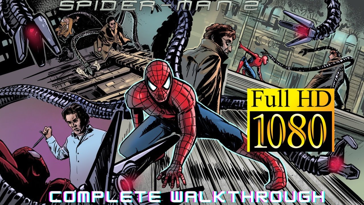 Longplay of Spiderman 2 The Movie (Xbox, 2004)- Complete Walkthrough in HD
