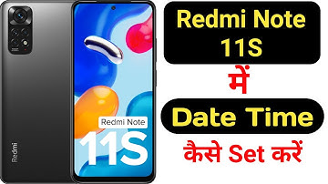 How to set date and time in Redmi Note 11S || Redmi Note 11S me date aur time kaise set kare ||
