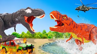 Dino Great Escape: Jurassic Dinosaur Migration: Escaping from Evil Dinosaurs | Jurassic World