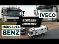 Tiny living in ultimate global expedition vehicles preview   iveco vs mercedes benz