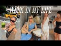 week in my life in NYC: fitness grind, trader joes haul, greece outfit planning