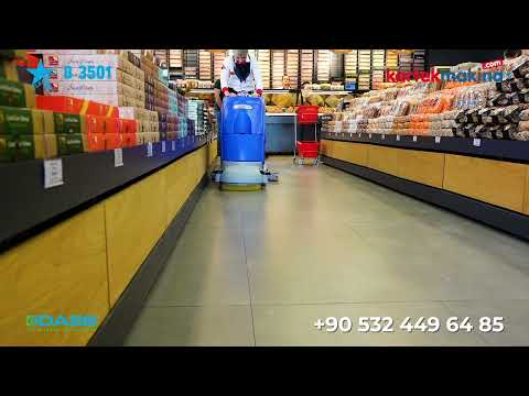 Cleanvac E4501 Floor Scrubber video 2