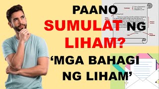 PAANO SUMULAT NG LIHAM? || MGA BAHAGI NG LIHAM PAANO SUMULAT NG LIHAM? || MGA BAHAGI NG LIHAM